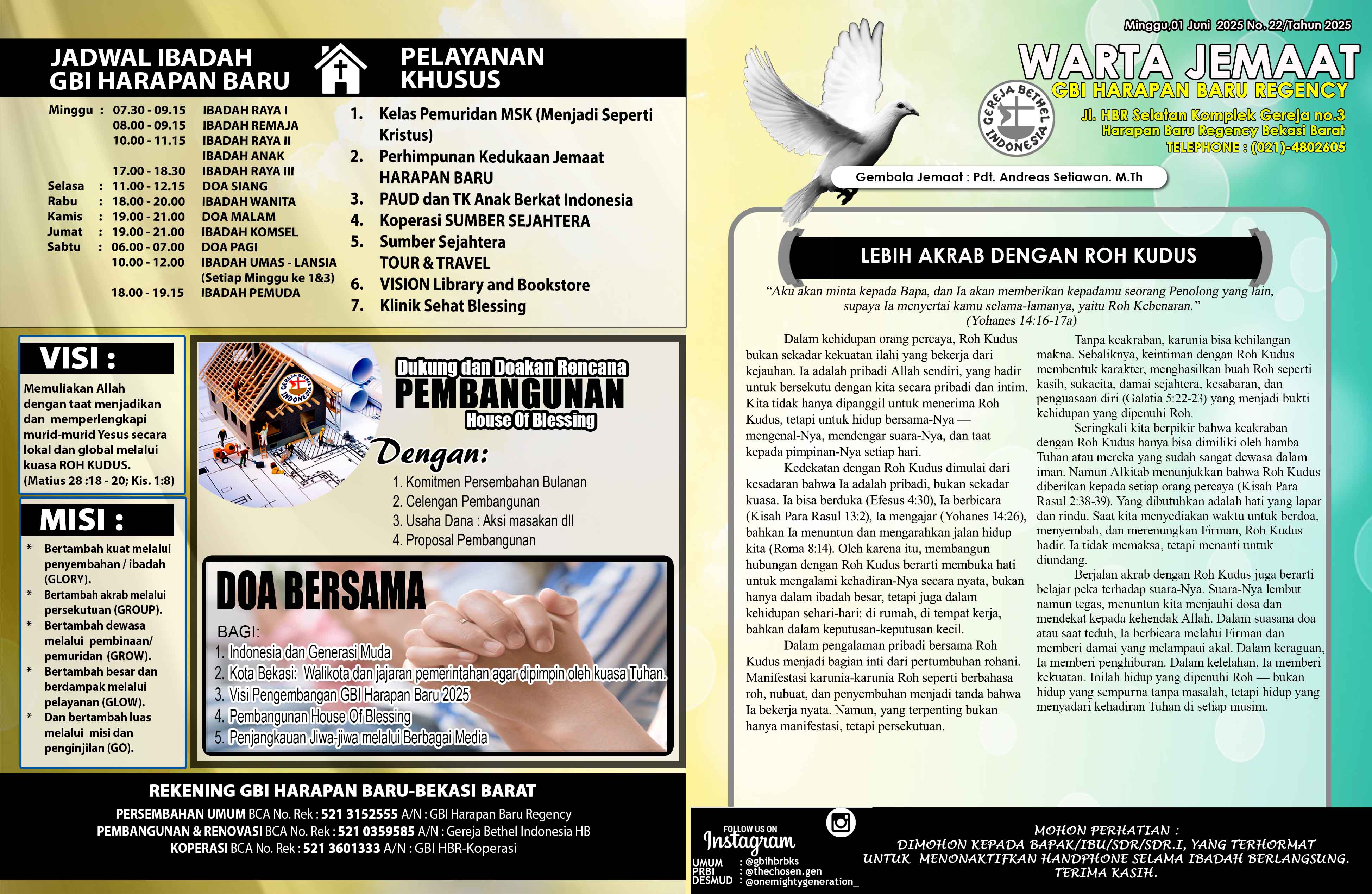 Warta Jemaat GBI Harapan Baru